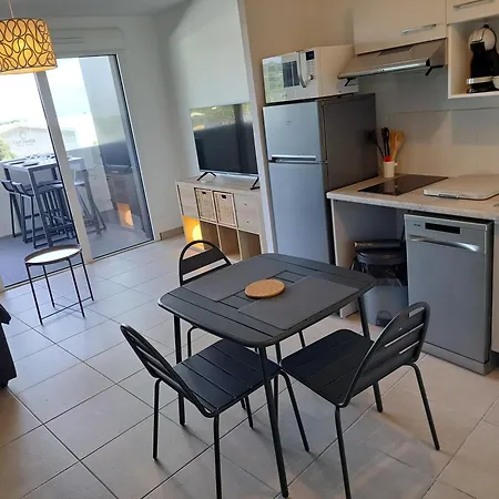 Iconic 343 , Superbe T2 Climatise, Wifi, Parking, Terrasse 18m2 * Agde